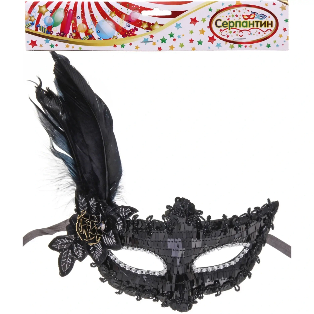 Маска карнавальная «Вечеринка», цвета в ассортименте