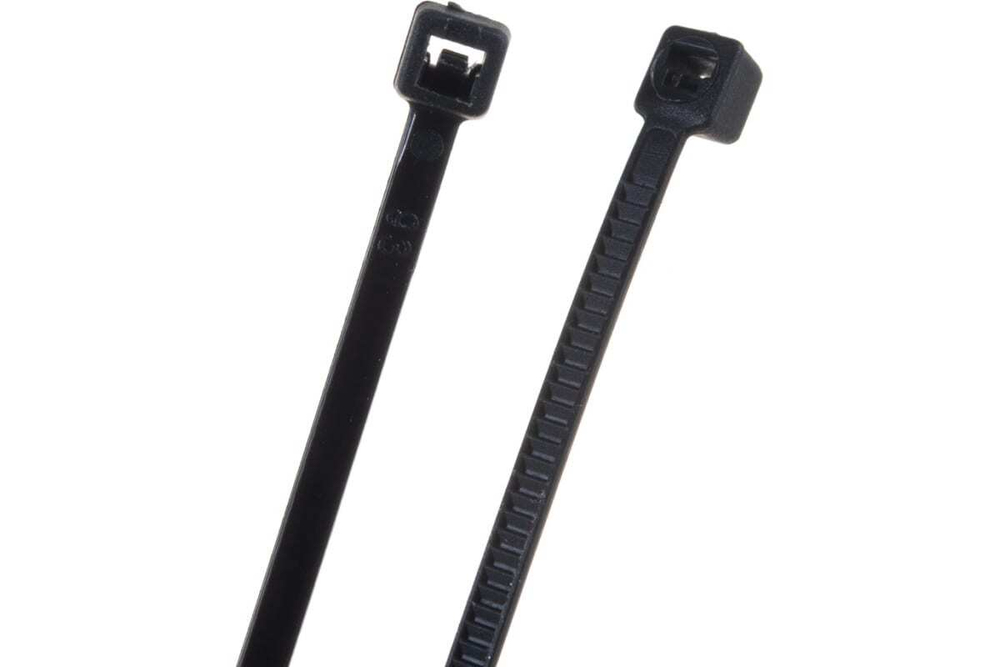 ХОМУТЫ СИБРТЕХ ПЛАСТИКОВЫЕ ЧЕРНЫЕ 100Х2,5ММ 100ШТ 45540