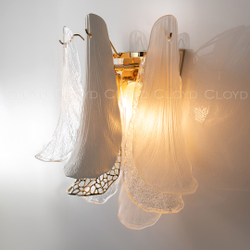 Бра Cloyd WASABI W3 / выс. 39 см - керамика - золото (арт.20407)