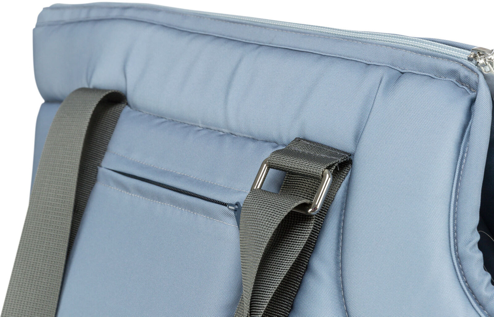 Сумка-переноска Victoria, 26 x 29 x 50 см, светло-голубая, Trixie