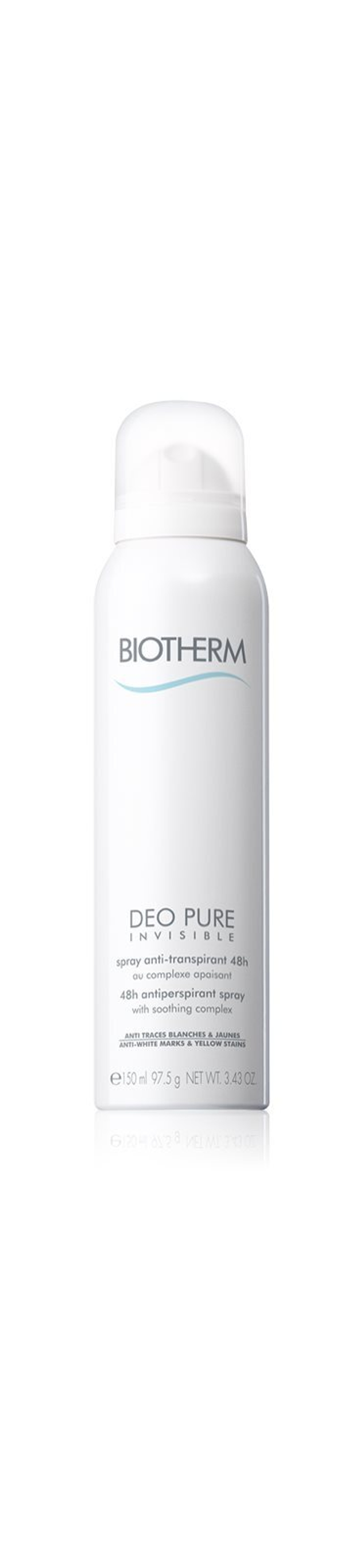 Biotherm Deo Pure Invisible - спрей-антиперспирант с 48-часовым эффектом /   150  ml  / GTIN 3605540856703