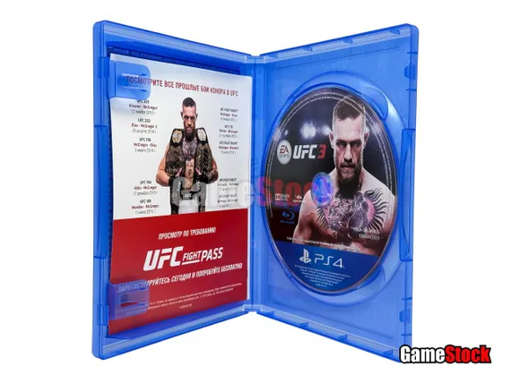 PS4 UFC 3 Б/У CUSA-06534 (Русские субтитры)