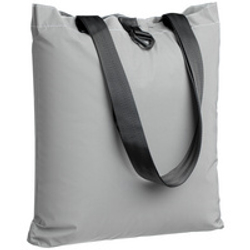 Шопер Manifest из светоотражающей ткани, серый