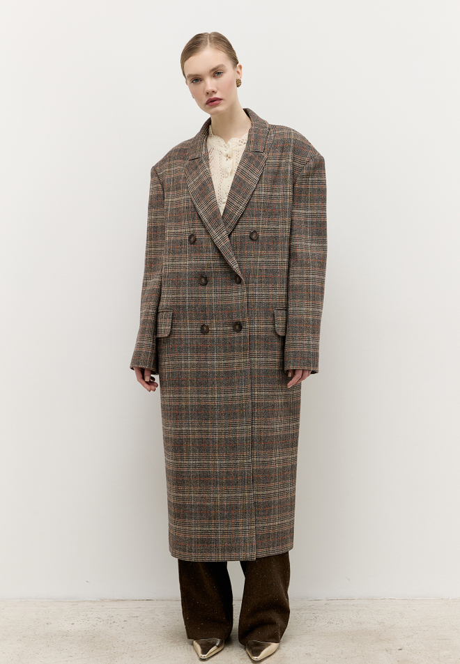 Пальто мужского кроя