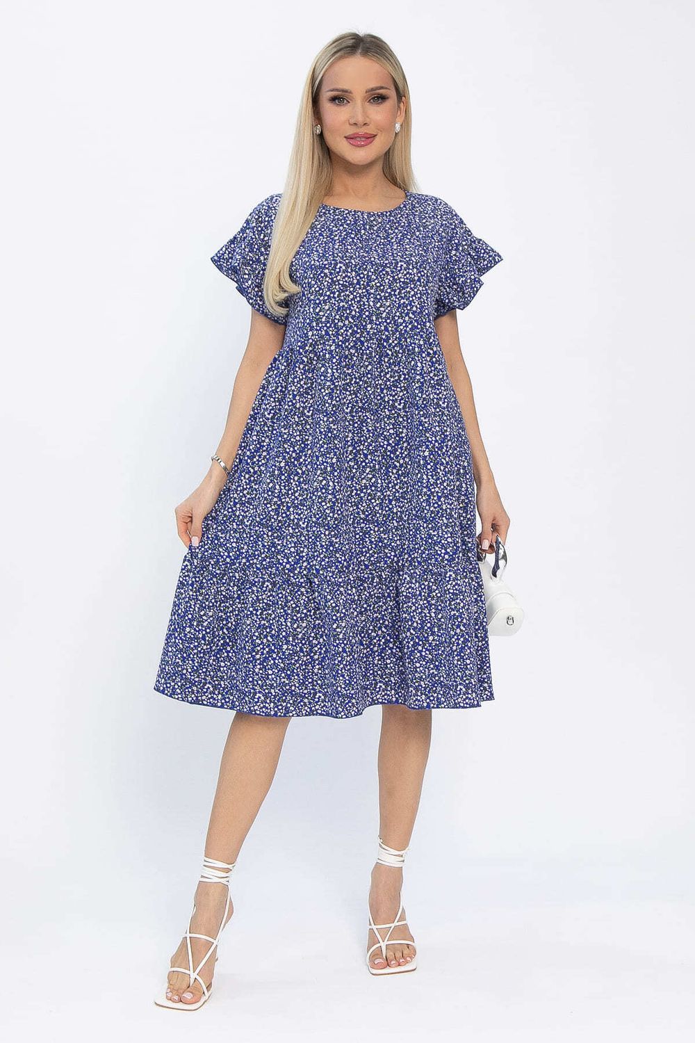 Платье Лапушка (синее) П13535-18М LT Collection