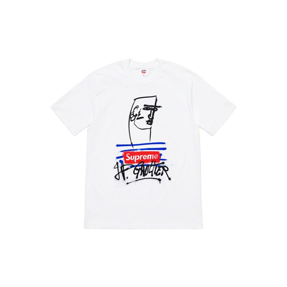 Supreme SS19 x Jean Paul Gaultier Tee White T