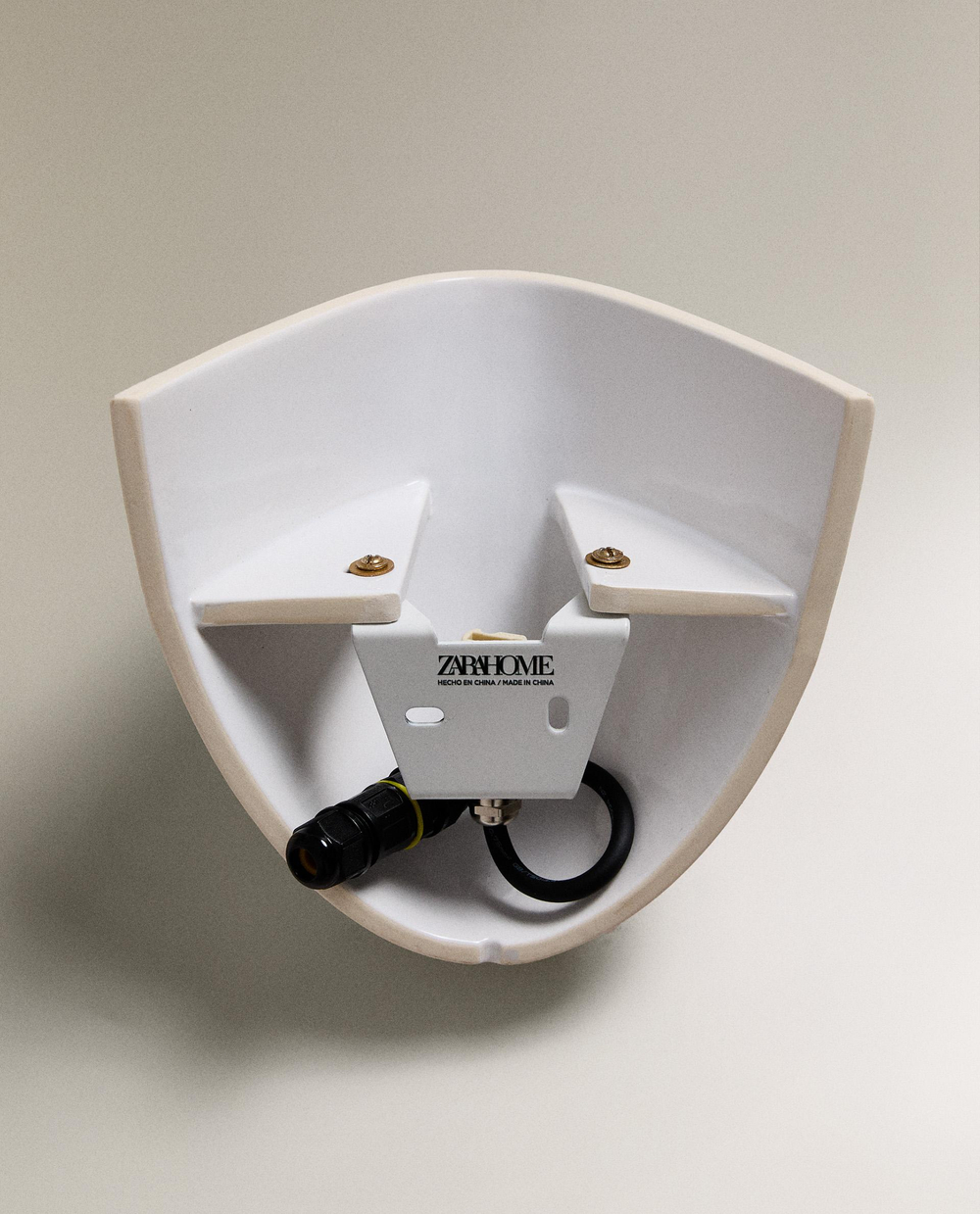 Zara Home Настенный светильник, цвет белый, 19 см