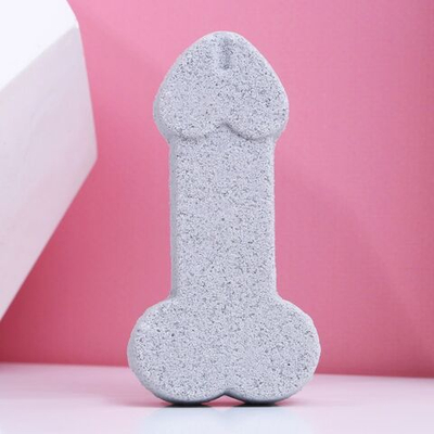 Бомбочка для ванны с ароматом апельсина «Это намёк на секс» - 60 гр. (Цвет: серый)