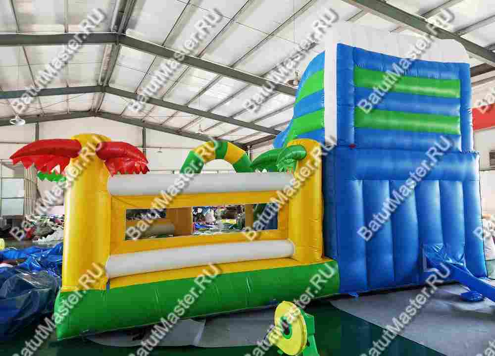 Коммерческий батут "Яркая поляна" 6*5*4 м