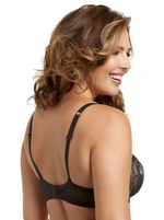 Романтичный бюстгальтер-балконет с мягкими чашками (Размер: 75E) (Цвет: грязно-розовый)