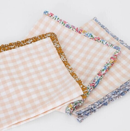 Салфетки текстильные в клетку "Liberty of London" 4 шт