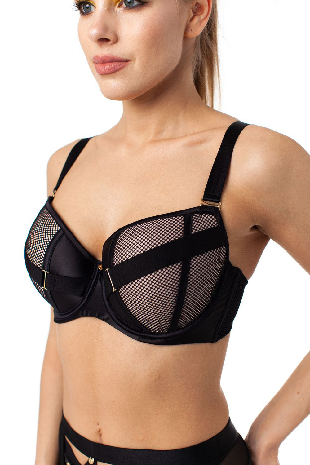 Бюстгальтер на поролоне Mesh 54101 Coquette Revue