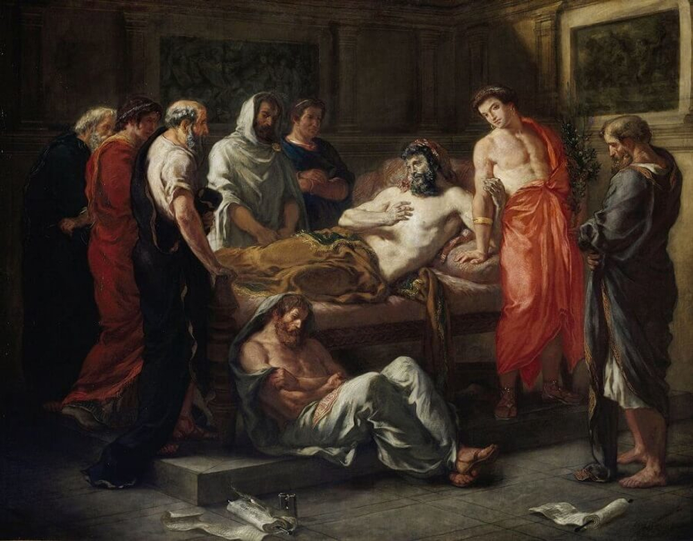 Eugene Delacroix - эротическое искусство художника Эжена Делакруа. 16+