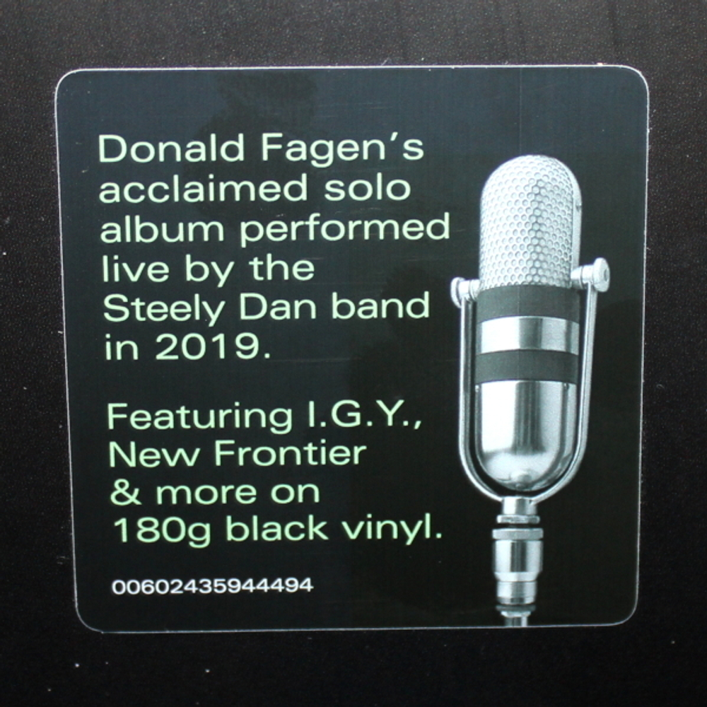 Donald Fagen / Donald Fagen's The Nightfly Live (LP)