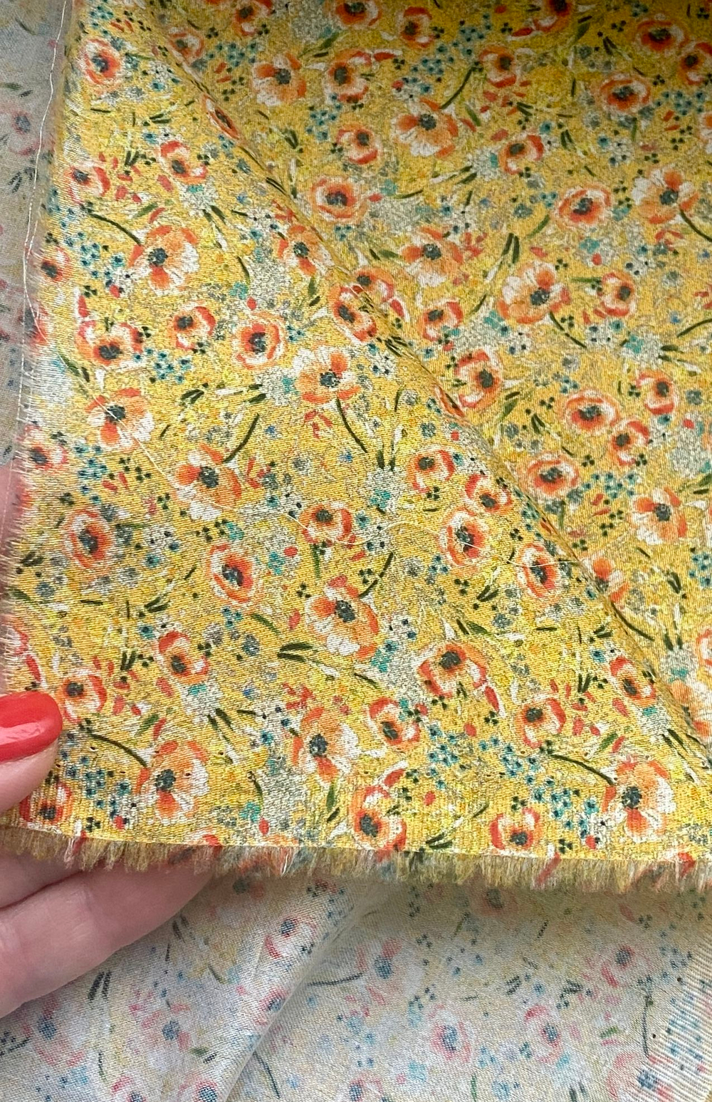 ткань (Италия) 100% хлопок ш -150см 1м