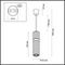 Подвесной светильник Odeon Light L-vision Afra 4745/5L