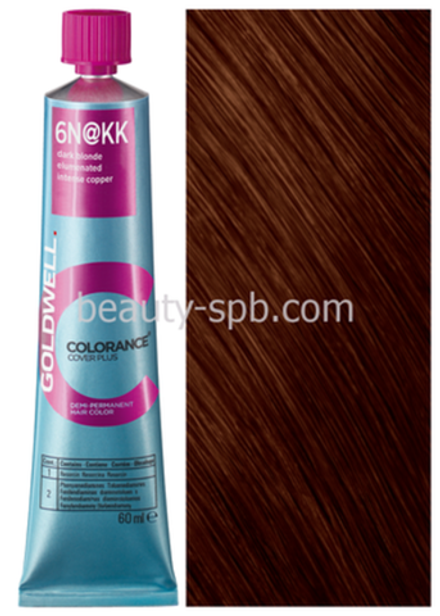Goldwell Colorance 6N@KK GREY Темный блонд с интенсивно-медным сиянием 60 мл