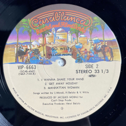Винтажная виниловая пластинка LP Village People Go West (Japan 1979) (No Obi)