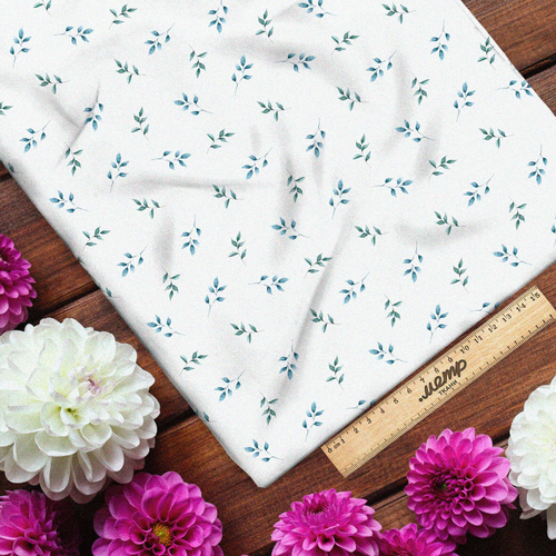 Ткань шелк Армани красочный цветочный дизайн