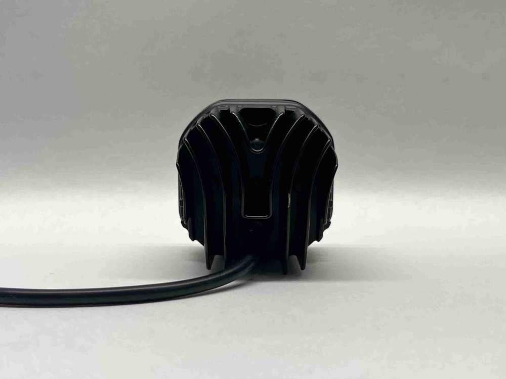 Светодиодная фара, 4 диода, 4D линза, 12-24 вольта, направленный дальний свет, желтый свет (за 1 шт.)