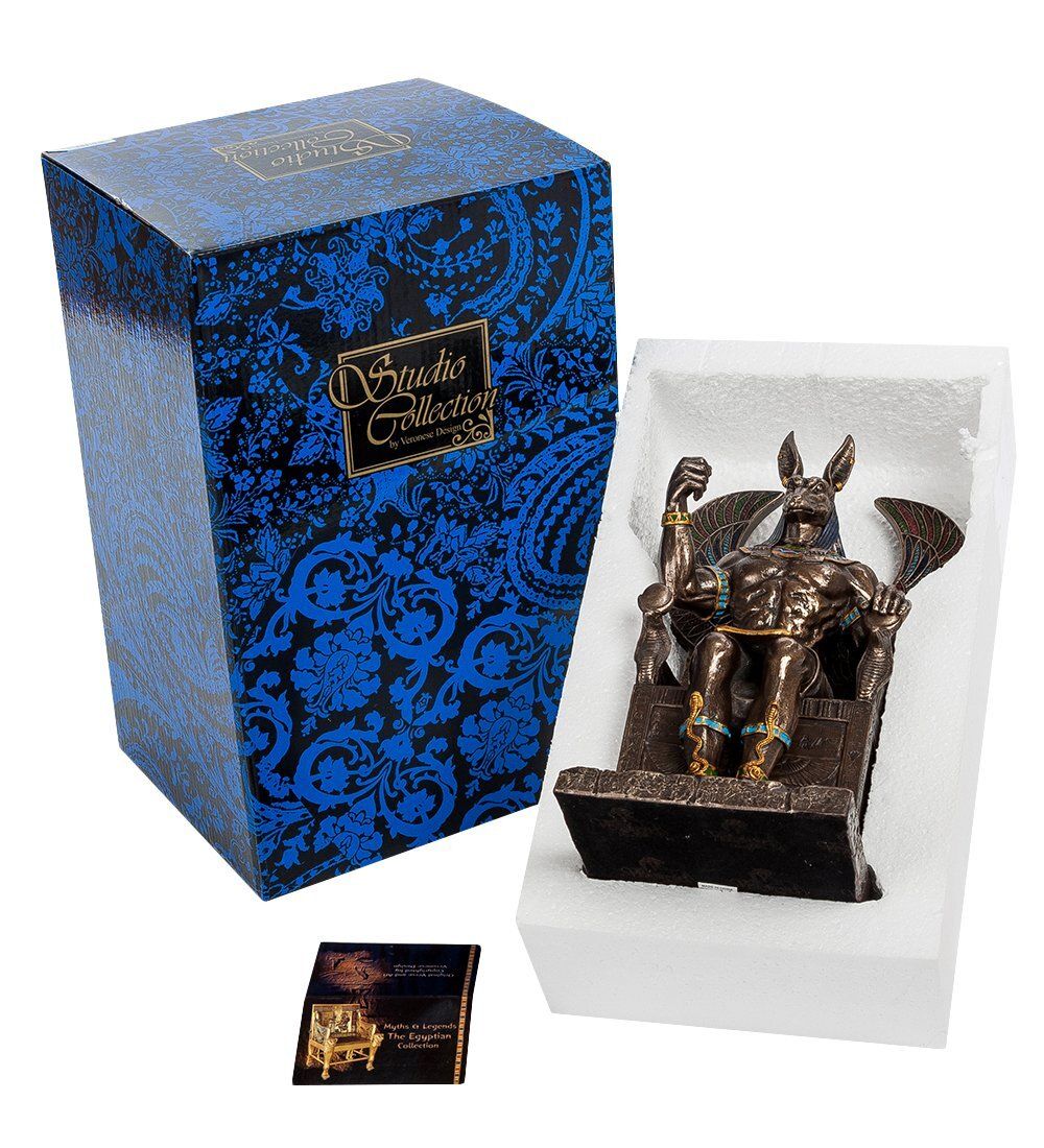 Veronese WS-183 Статуэтка «Анубис на троне»