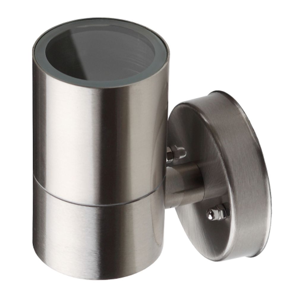 Светильник декоративный настенный ЭРА WL15 под лампу MR16 GU10 IP54 хром для интерьера и фасадов зданий