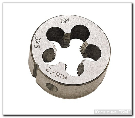 Плашка ПЛКП М14х1,25 9740 БМ