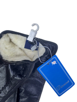 Перчатки. Женские. Материал верха: Кожаные. Подклад: Набивная шерсть. 10 шт в упаковке.