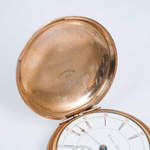 Позолоченные карманные часы