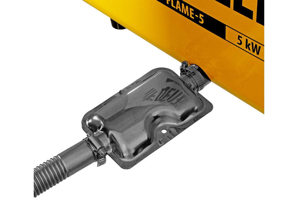 Дизельная тепловая портативная пушка DENZEL Flame-5, 5кВт, 300м3/ч, непрямой нагрев, цифровой терм.