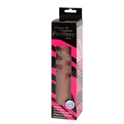 Коричневый вибратор Pleasure Vibe (Цвет: коричневый)