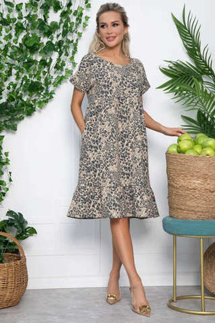 Платье Корсика (лео) П13612-48М LT Collection