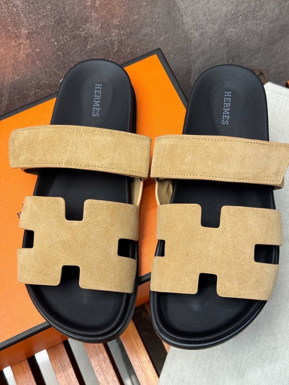 Шлепанцы Hermes