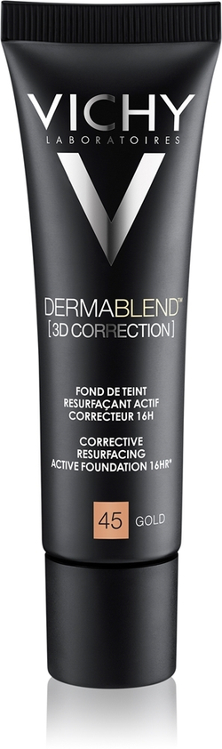 Vichy Dermablend 3D Correction - Корректирующий разглаживающий тональный крем с SPF 25, 30 ml