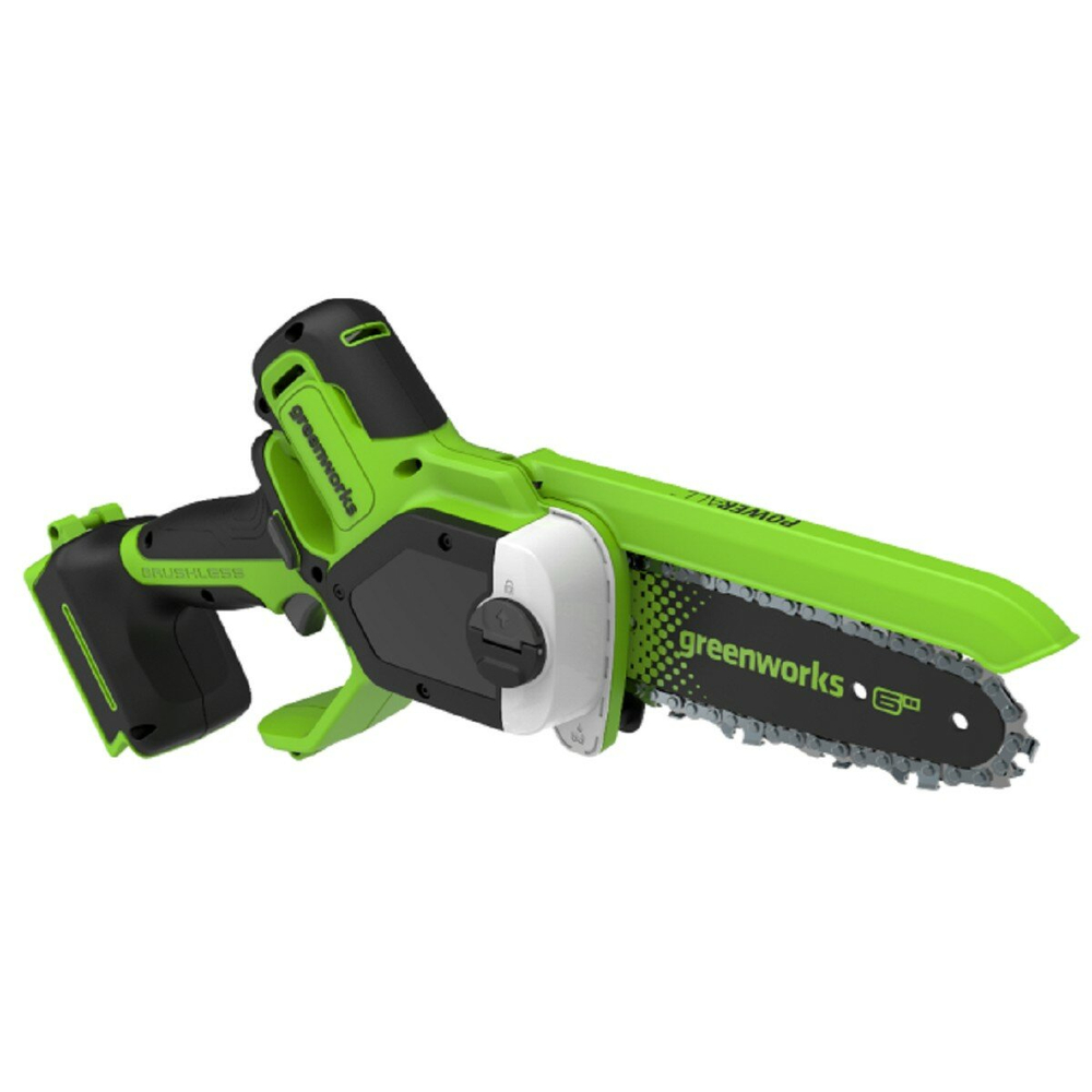 Пила цепная аккумуляторная GREENWORKS 2010107 24V, без АКБ и ЗУ