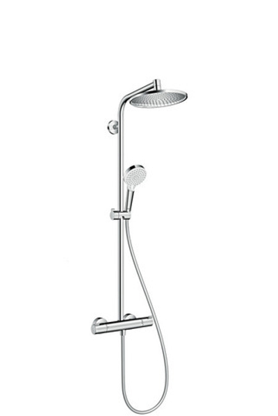 Душевая система Hansgrohe Crometta S 240 1jet Showerpipe 27267000 с термостатом