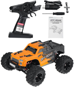 Радиоуправляемый внедорожник MJX Hyper Go 4WD Brushless MEW4 Truck 1:16 - MJX-M163