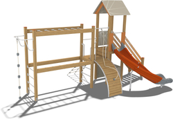 Детский городок Рязань Vector ДГ108.00.1.10 для игровых площадок 7-12 лет