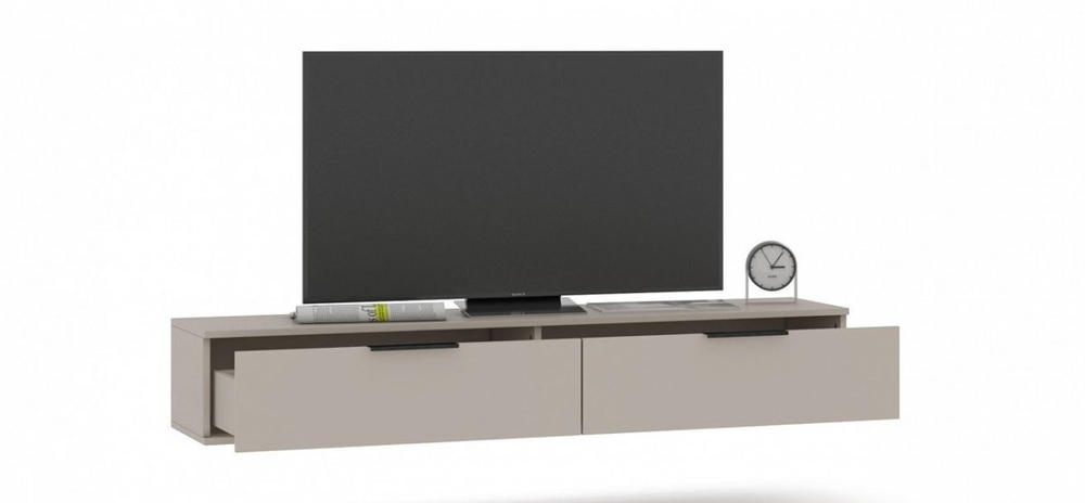 Тумба TV BOSS STANDART Кашемир серый