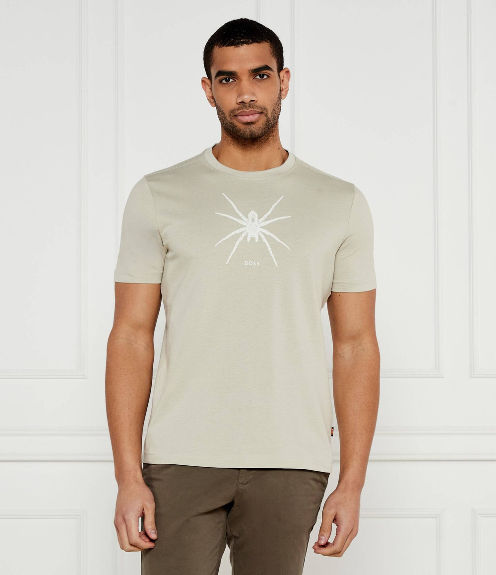 Футболка Te_Spiderbat BOSS ORANGE - бежевый(50534924)