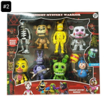 Набор героев 8 фигурок ФНАФ, FNAF Аниматроники 5 ночей с Фредди / Freddy "Midnight Mystery Warrior" 8in1