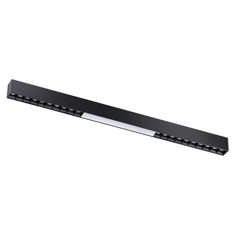 358872 OVER NT22 338 черный Светильник накладной/подвесной светодиодный (длина подвесов 1,2м) IP20 LED 4000K 30W 220V ITER