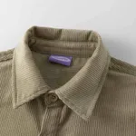 Рубашка Ymkashix Velvet Button темно-песочная