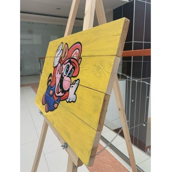 Картина на досках Mario (40x60 см)