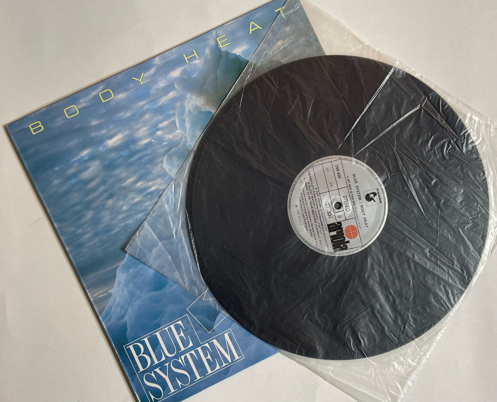 Винтажная виниловая пластинка LP Blue System Body Heat (Spain 1988) (EX)