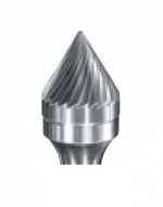 Бор-фреза тв.спл.   коническая 60°  (тип J) J0605F06