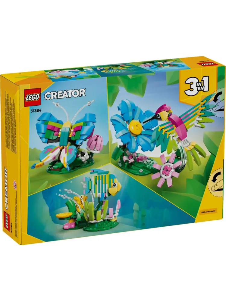 Конструктор Creator 31384 Дикие животные: яркая колибри