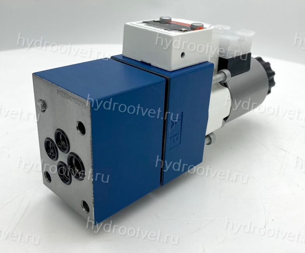 M-4SEW6Y3X/420MG24N9K4 - Гидрораспределитель седельного типа Ду 6 с электроуправлением на 420 бар, схема Y