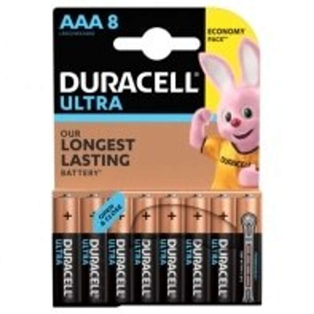 Элемент питания Duracell LR03-8BL Ultra Power