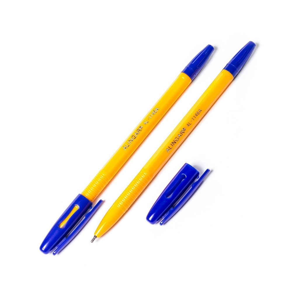 Ручка шариковая Alingar "Vectro-А", синяя, 1,0мм., масляная